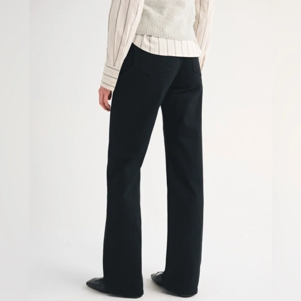 ABERCROMBIE & FITCH HIGH RISE 90S RELAXED JEAN SZ 27 REGULAR NWT - Picture 6 of 10
